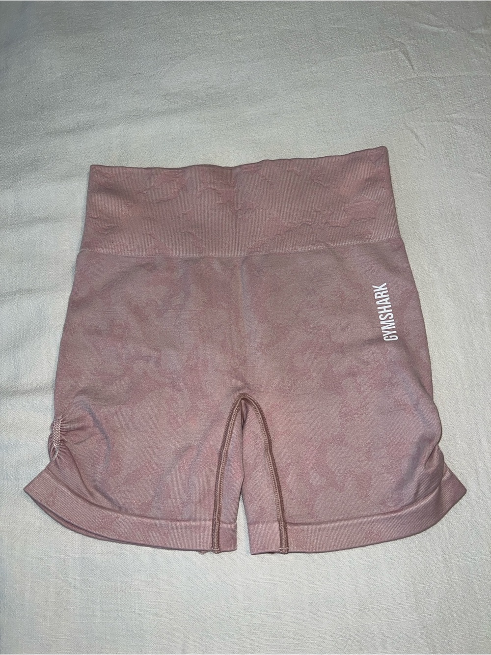 Gymshark Dusty Rose Seamless High-Waist Bike Shorts